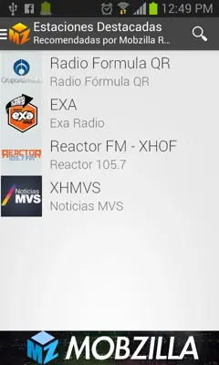 Mobzilla Radio android App screenshot 4